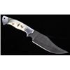Image 2 : Rocky Mountain Rams Horn Damascus Bozeman Knife