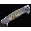 Image 6 : Rocky Mountain Rams Horn Damascus Bozeman Knife
