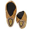 Image 2 : C. 1850 Delaware Beaded Hide Moccasins