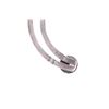 Image 11 : Navajo S. Sandoval Silver Squash Blossom Necklace