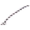 Image 4 : Navajo S. Sandoval Silver Squash Blossom Necklace