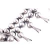 Image 8 : Navajo S. Sandoval Silver Squash Blossom Necklace