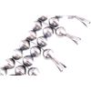 Image 9 : Navajo S. Sandoval Silver Squash Blossom Necklace