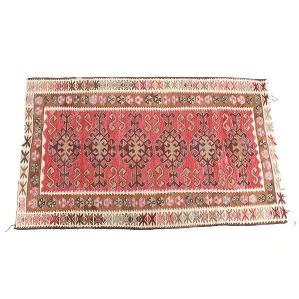 1850's Eastern Anatolian Caucus Tribal Kilim