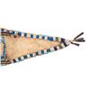 Image 3 : C. 1870 Jicarilla Apache Beaded Tab Tail Bag