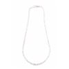 Image 1 : Luxury Natural Diamond & 18k White Gold Necklace