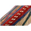 Image 14 : C. 1860 Sioux Polychrome Parfleche Elliptical Case