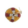 Image 1 : C. 1870 Cheyenne Beaded & Painted Puberty Ball