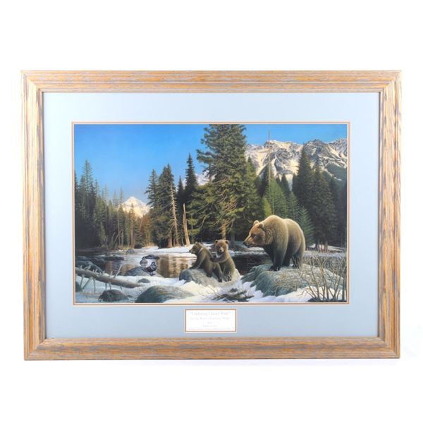 Exploring Glacier Park Framed Print By Wayne Dowdy