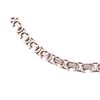 Image 8 : Mid-Century Byzantine Sterling Chain Necklace