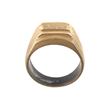 Image 1 : Pure 10k Gold Signet Ring c. 1960's - 1970's