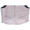 Image 8 : Suede Conceal Carry & Canvas & Wool Men's Vests
