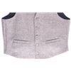 Image 8 : Suede Conceal Carry & Canvas & Wool Men's Vests