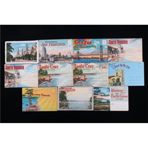 San Francisco & N. California 1940s Postcard Books