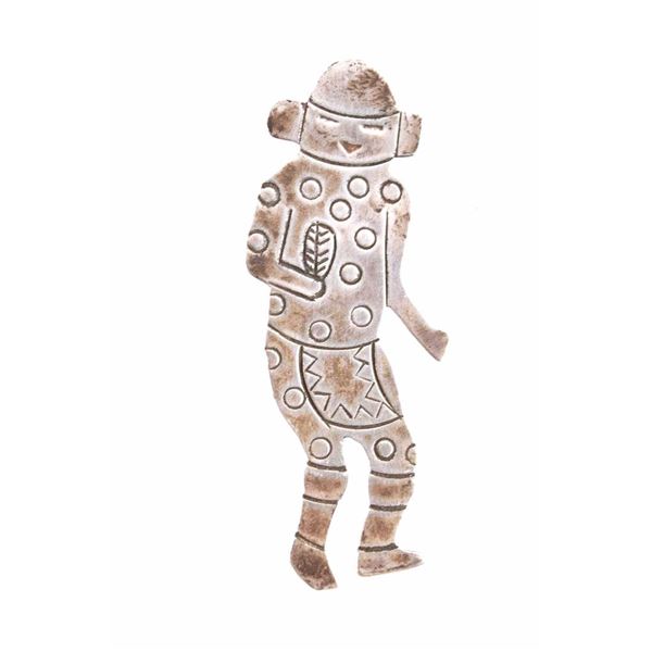 Navajo Douglas Etsitty Sterling Silver Kachina Pin