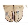 Image 3 : C. 1880 Apache Beaded Head Child's Moccasins