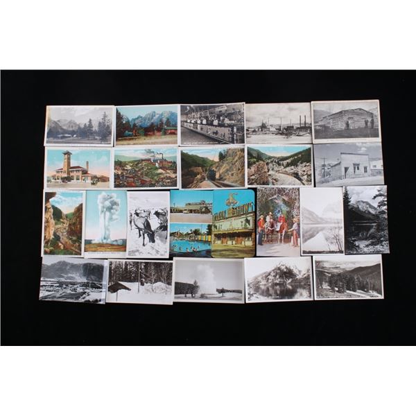 Grand Teton & Yellowstone Parks Postcards