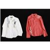 Image 1 : Women's Embroidered Button-Down Shirt Collection