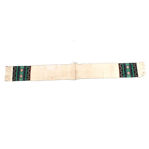 Navajo Ceremonial Dancer Hand Woven Sash c. 1900