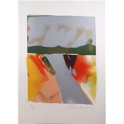 John Chamberlain, Flashback VII, Color Lithograph 