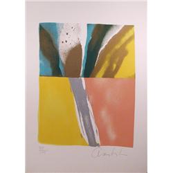 John Chamberlain, Flashback VIII, Color Lithograph 