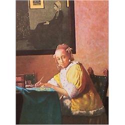 George Deem, Bruna Sevini and Whistler's Mother, Lithograph 