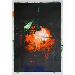 Aaron Fink, Mandarin Orange, Lithograph