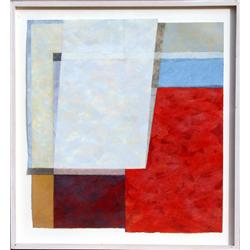 Nancy Genn, Mandu #10, Abstract Mixed Media