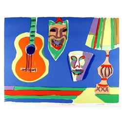 John Grillo, Guitarra, Serigraph 