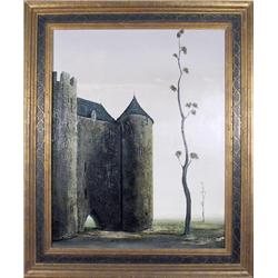 Alvaro Guillot, Castle, Painting