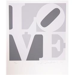 Robert Indiana, Love, Serigraph 