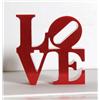 Image 1 : Robert Indiana, Red Love, Sculpture