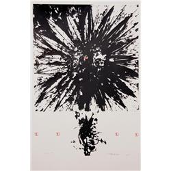 Liu Jian, Sunflowers, Serigraph