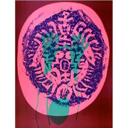 Nam Kwan, Illusion of Human Mask, Silkscreen 