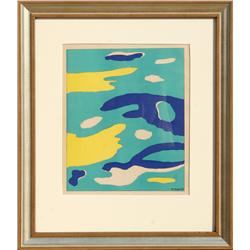Fernand Leger, Water, Lithograph