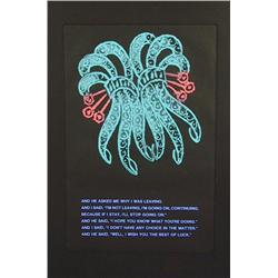 Les Levine, Diamond Brooch, Etching 