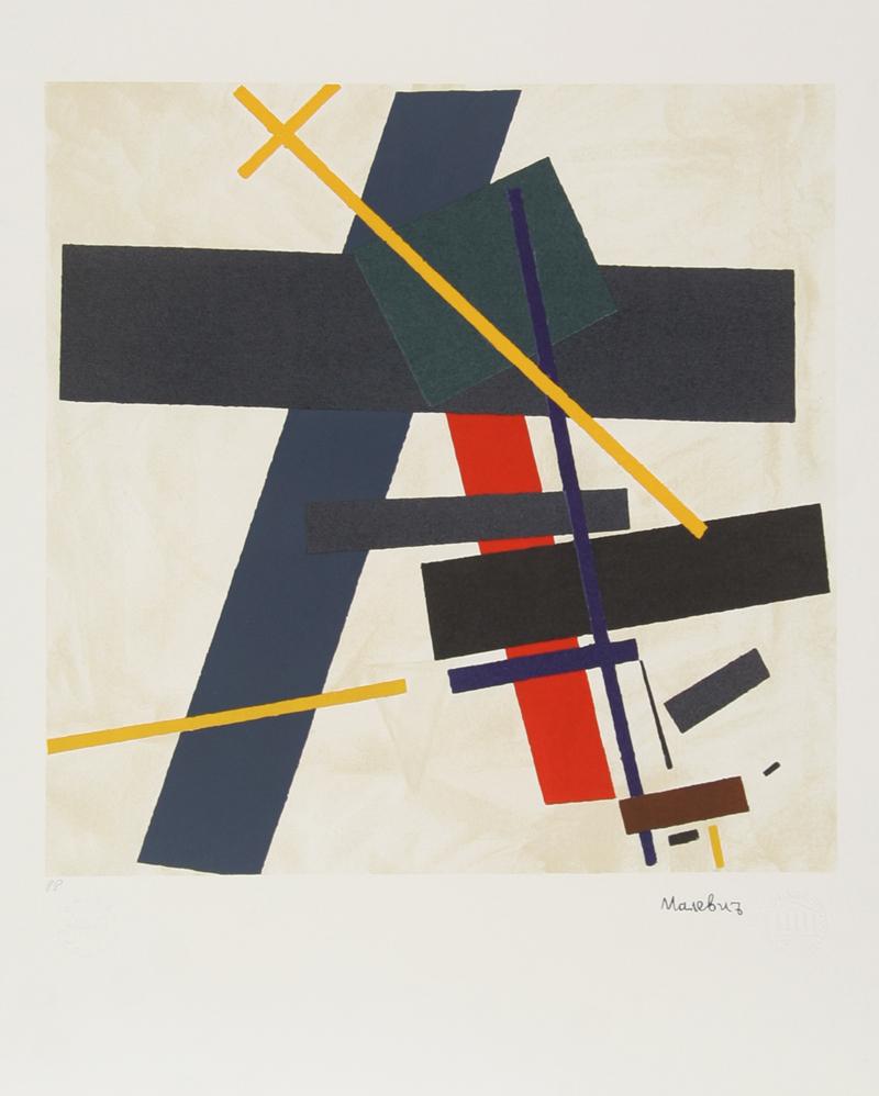 Kazimir Malevich, Suprematist Composition, Lithograph