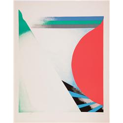 Takesada Matsutani, The Beach, Lithograph