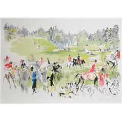 Leroy Neiman, Hunter Trials, Serigraph