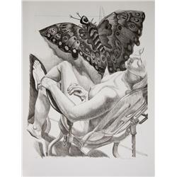 Philip Pearlstein, Butterfly Kite, Lithograph 