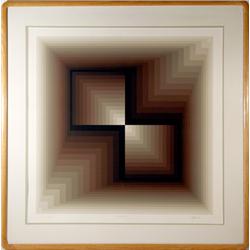 Juergen Peters, Contraction, Serigraph 