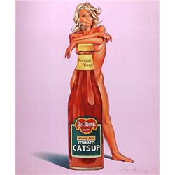 Mel Ramos, Della Monte, Lithograph