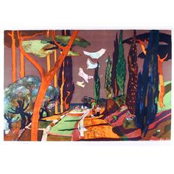 Millard Owen Sheets, Field, Lithograph