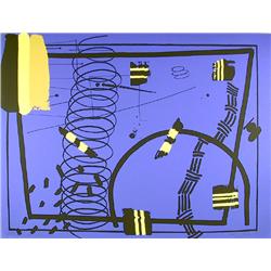 William Taggart, Bees and Butterflies, Serigraph 