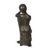 Image 3 : G. Volpe, Seated Girl, Bronze Sculpture 