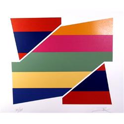 Larry Zox, Rotation I, Serigraph 