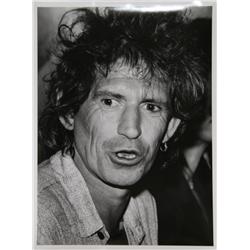 Rita Barros, Keith Richards at the Chelsea Hotel, Photograph 