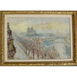 Dimitrie Berea, Notre Dame Cathedral, Painting