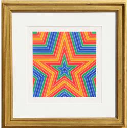 Arthur Boden, Star, Framed Serigraph