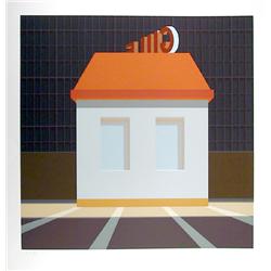 Saul Chase, Gulf Station, Serigraph